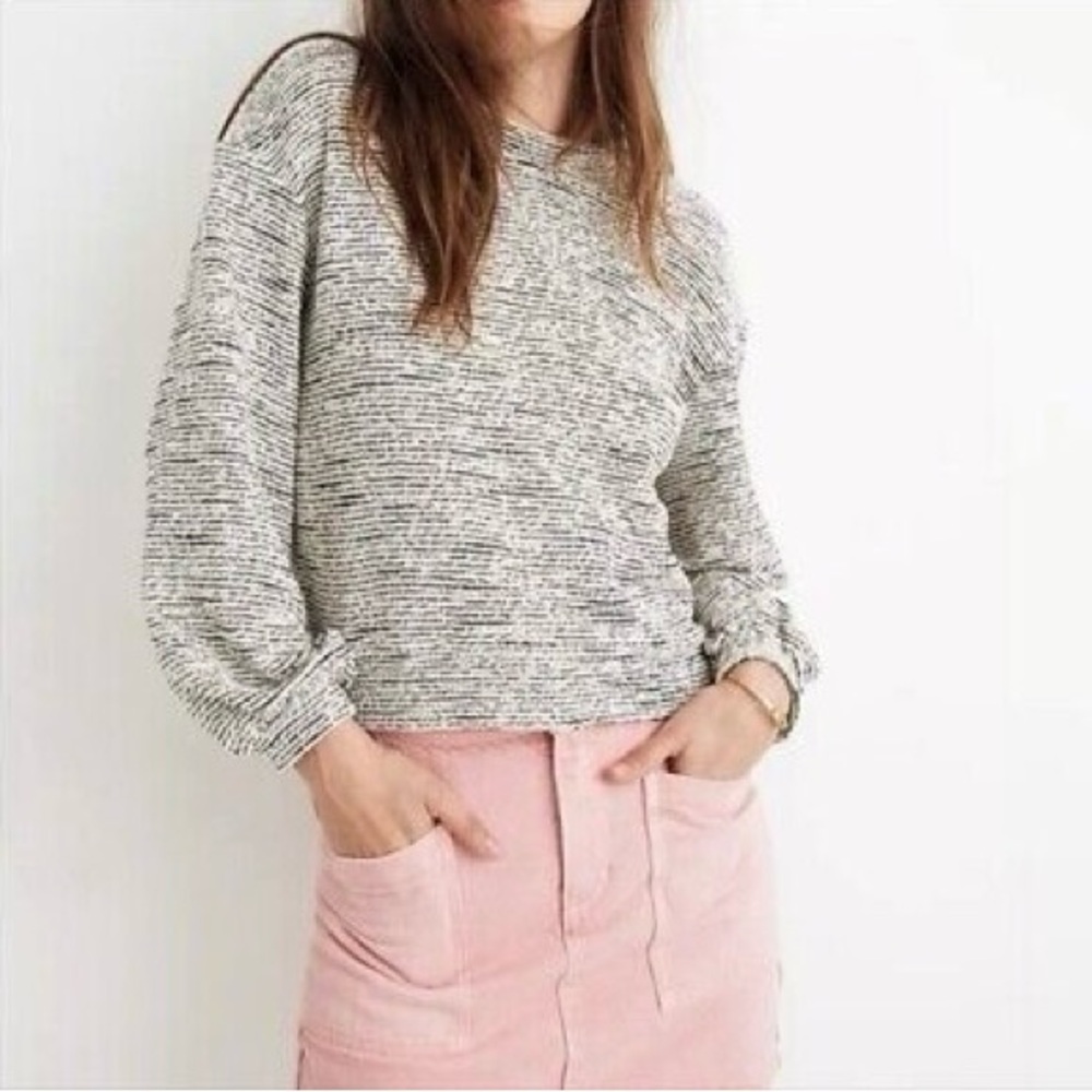 Madewell Texture and Thread lightweight sweatshirt size large